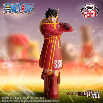 BANPRESTO: ONE PIECE THE SHUKKO - MONKEY D. LUFFY EGGHEAR VER.