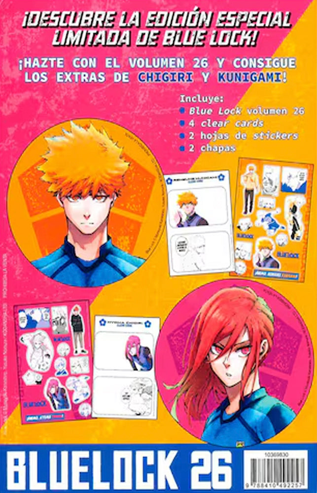 BLUE LOCK N.26 EDICIÓN LIMITADA