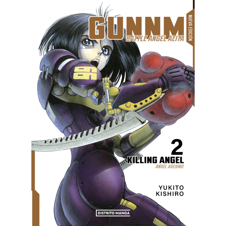 GUNNM BATTLE ANGEL ALITA N.2