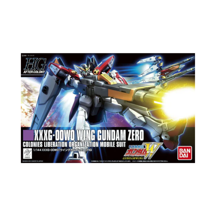 BANDAI HOBBY - GUNDAM XXXG-00W0 WING GUNDAM ZERO #174