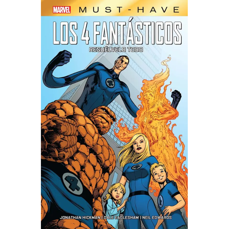 LOS 4 FANTASTICOS RESUELVELO TODO (MARVEL MUST HAVE)