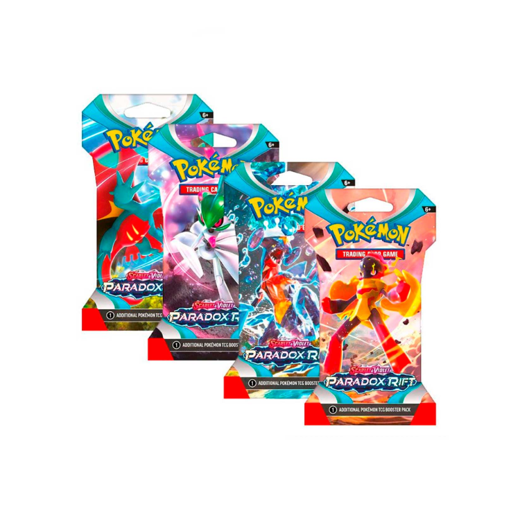 PARADOX RIFT SLEEVED BOOSTER PACK (ESPAÑOL, 1 UNIDAD) POKEMON TCG