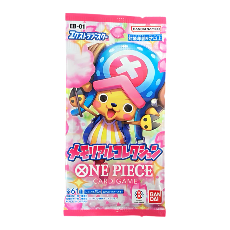 ONE PIECE MEMORIAL COLLECTION BOOSTER PACK (JAPONES, 1 UNIDAD) ONE PIECE TCG