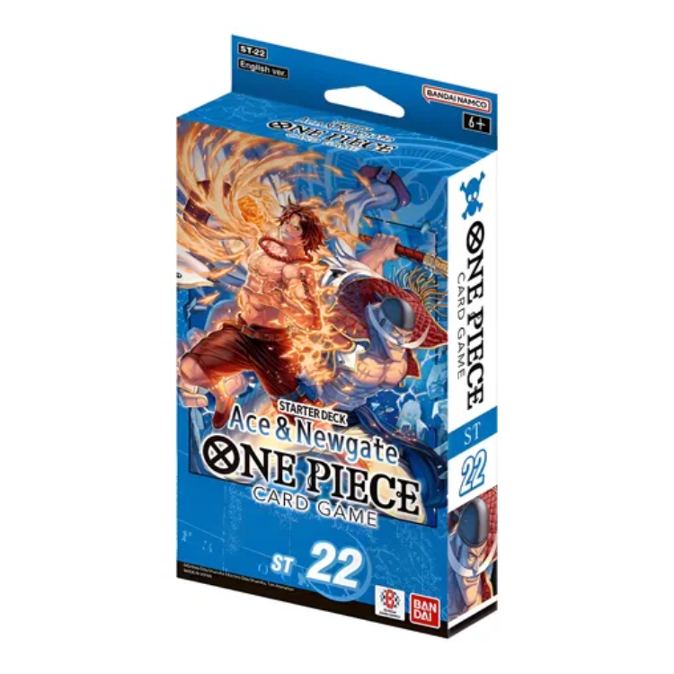 ONE PIECE STARTER DECK ACE Y NEWGATE ST 22 (INGLES, 1 UNIDAD) ONE PIECE TCG