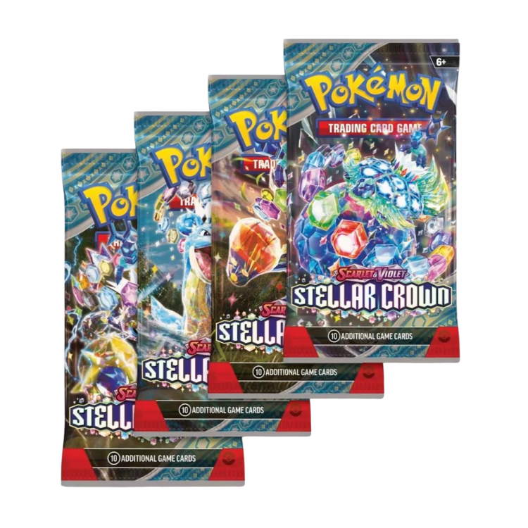 POKÉMON TCG: STELLAR CROWN BOOSTER PACK (ESPAÑOL) 1 UNIDAD