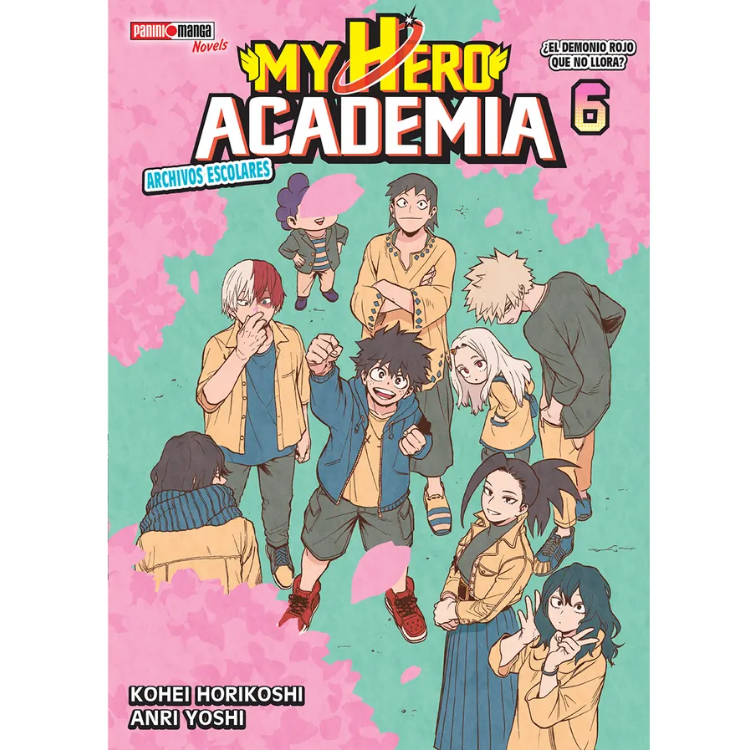 MY HERO ACADEMIA SCHOOL BRIEFS NOVELA N.06