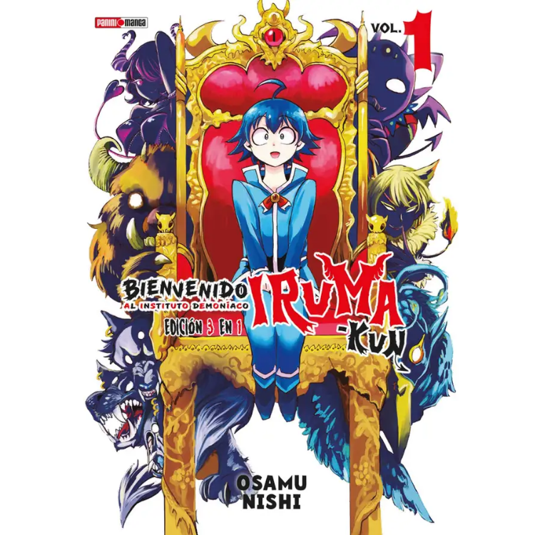 BIENVENIDO AL INSTITUTO IRUMA KUN (MAIRIMASHITA) 3 EN 1 N.01