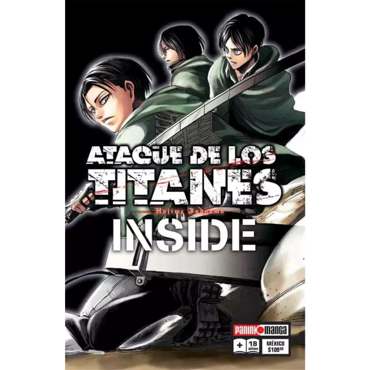 ATTACK ON TITAN INSIDE GUIDEBOOK