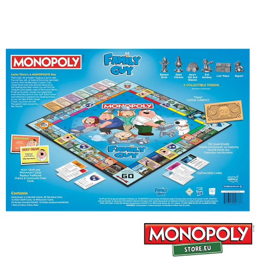 MONOPOLY FAMILY GUY INGLÉS