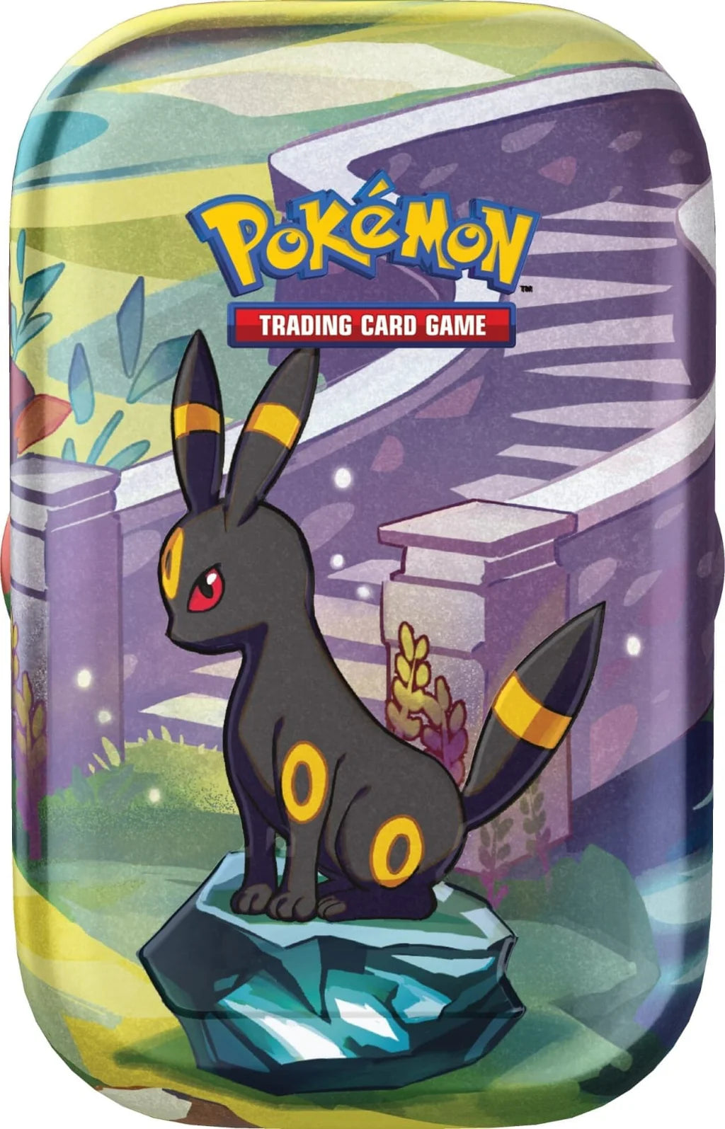 PRISMATIC EVOLUTIONS MINI TIN POKEMON TCG (1 UNIDAD) (ESPAÑOL)