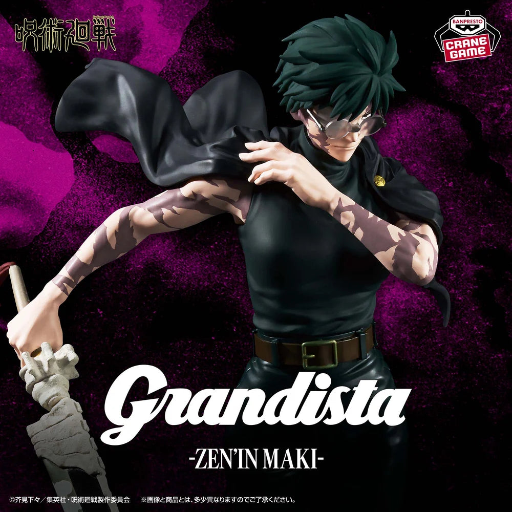 PREVENTA BANPRESTO JUJUTSU KAISEN - MAKI ZENIN GRANDISTA