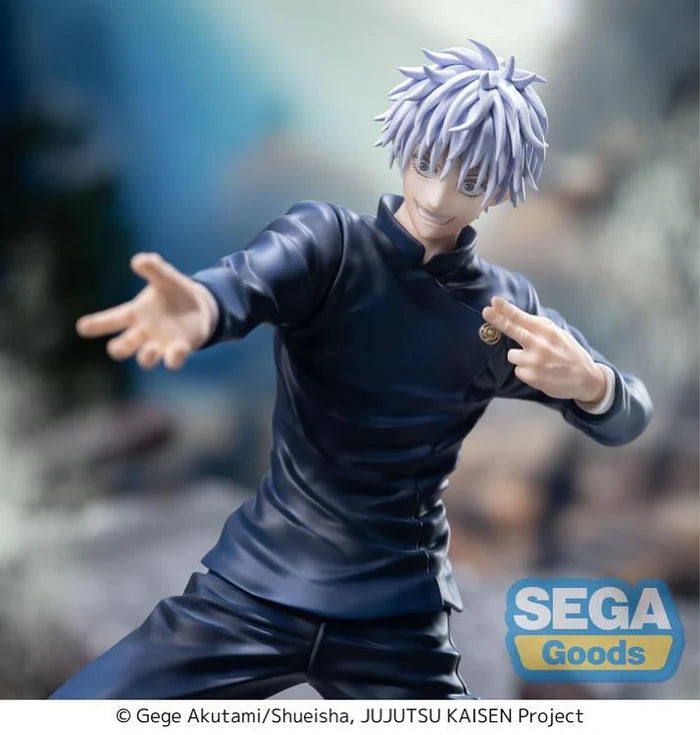 SATORU GOJO JUJUTSU KAISEN FIERCE FIGHTING LUMINASTA SEGA