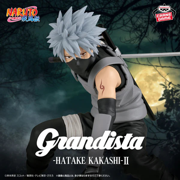 PREVENTA BANPRESTO - NARUTO SHIPPUDEN KAKASHI HATAKE ANBU - GRANDISTA