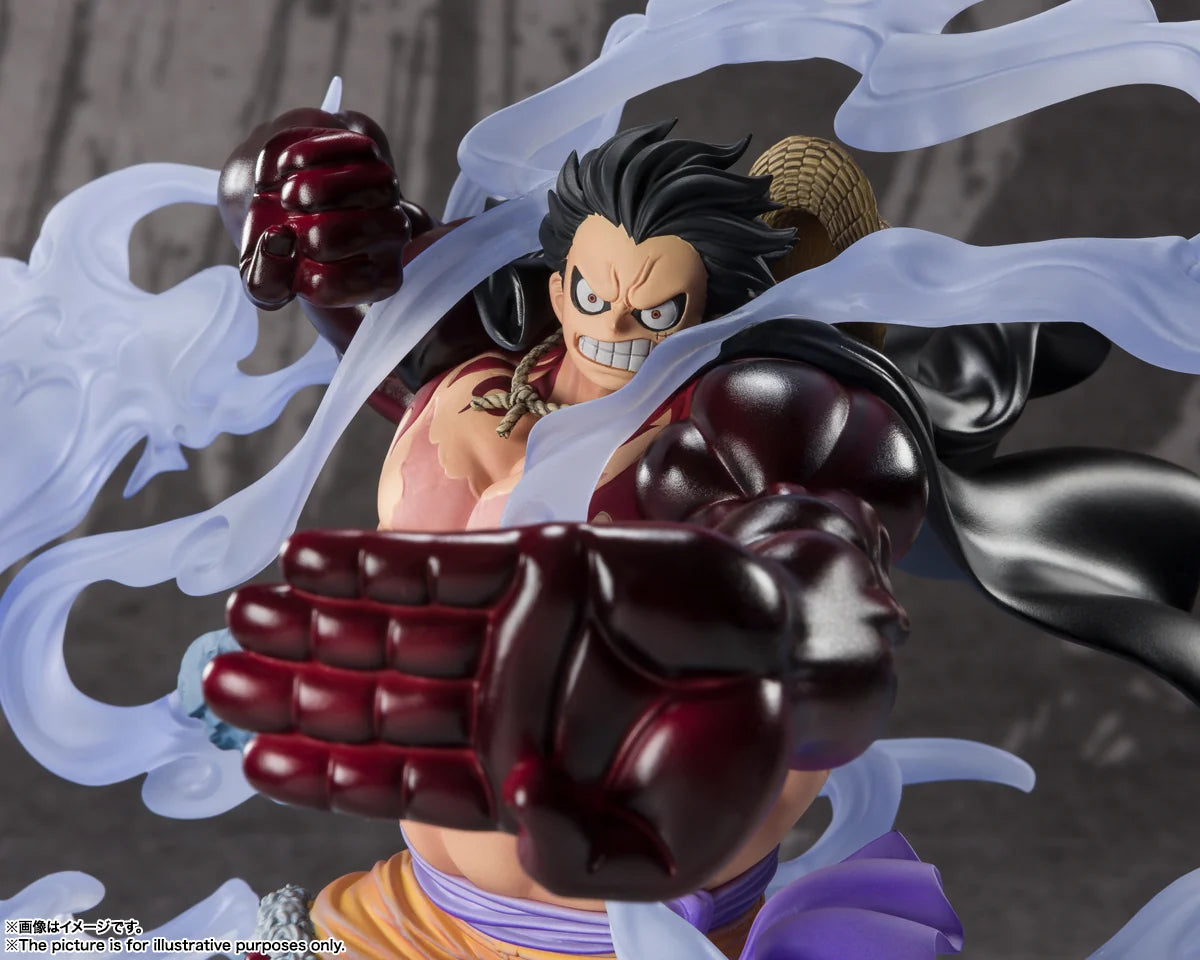 BANPRESTO - ONE PIECE MONKEY D LUFFY GEAR 4 THREE CAPT - FIGUARTZERO