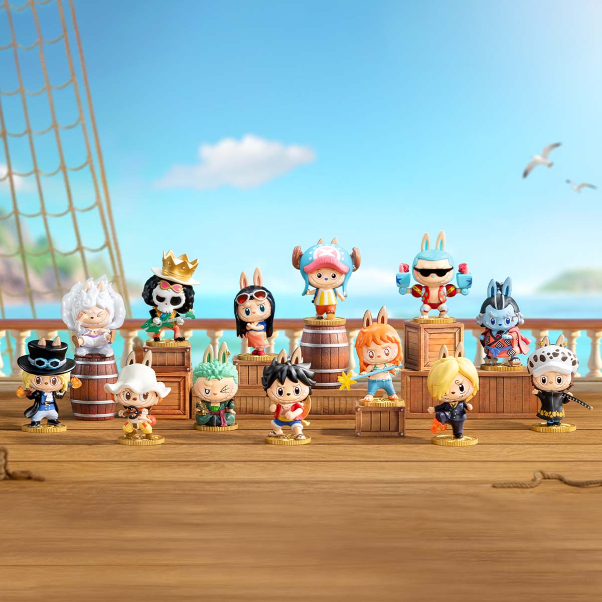 THE MONSTERS X ONE PIECE BLIND BOX (1 CAJA)