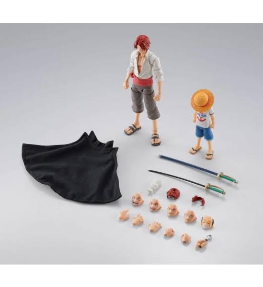 S.H.FIGUARTS ONE PIECE SHANKS & MONKEY.D.LUFFY -KID ERA-