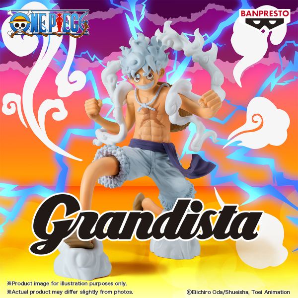 BANPRESTO GRANDISTA: ONE PIECE - MONKEY D. LUFFY GEAR 5