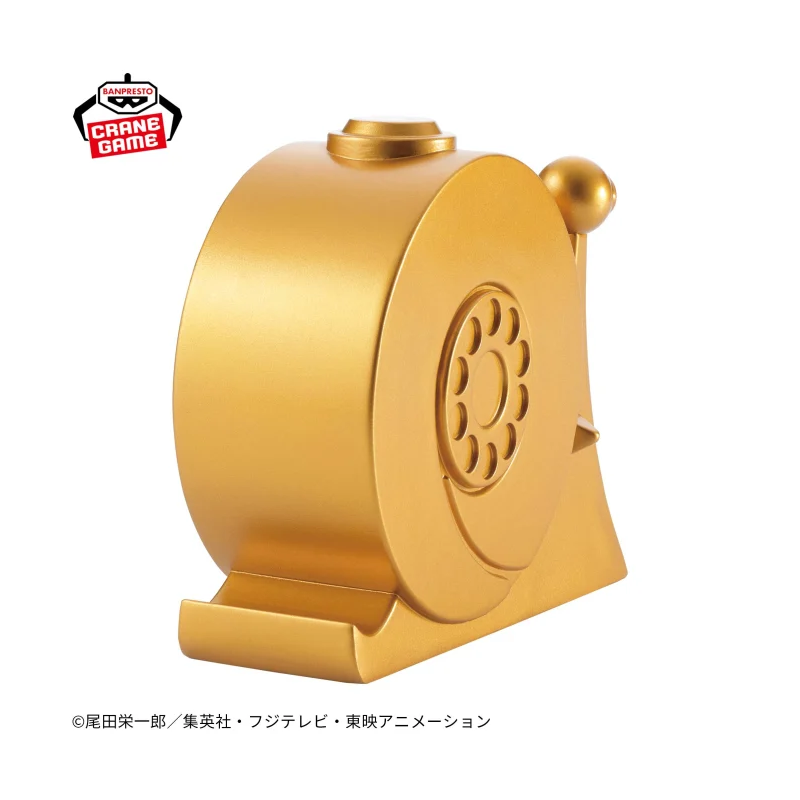 GOLDEN DEN DEN MUSHI ONE PIECE SOFVIMATE BANPRESTO