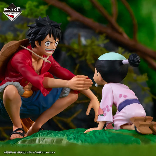 BANPRESTO - ONE PIECE ICHIBAN KUJI NEW DAWN LUFFY Y MONOSUKE - PRIZE C