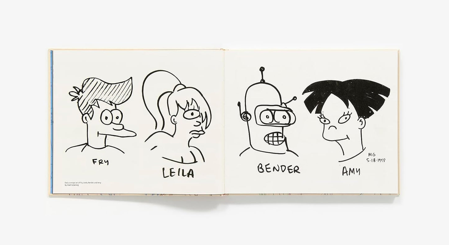 THE ART OF FUTURAMA: A VISUAL HISTORY OF MATT GROENING’S CULT CLASSIC ANIMATED SERIES