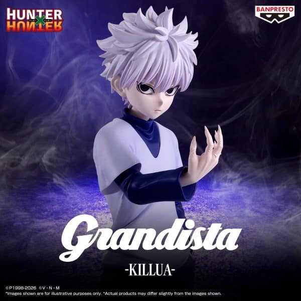 BANPRESTO - HUNTER X HUNTER KILLUA - GRANDISTA
