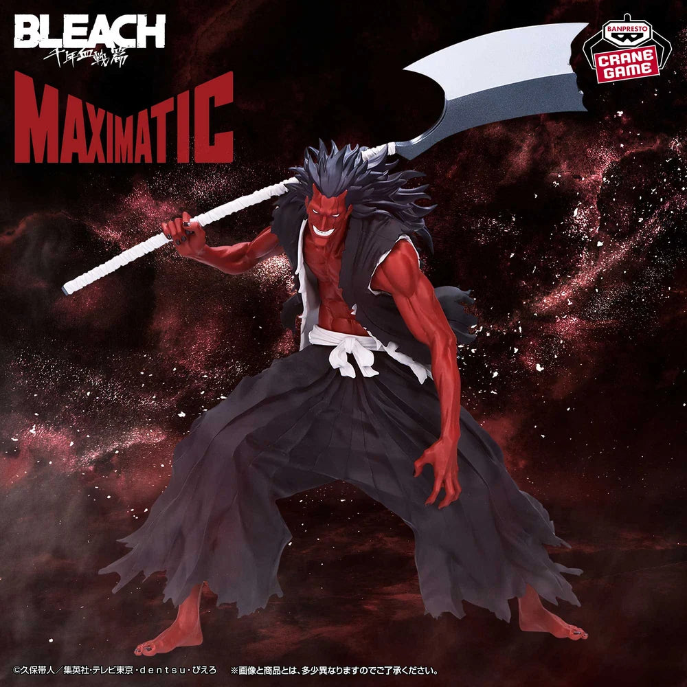 PREVENTA BANPRESTO -BLEACH  ZARAKI KENPACHI - MAXIMATIC
