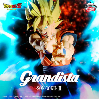 BANPRESTO GRANDISTA DRAGON BALL Z GOKU SUPER SAIYAJIN II