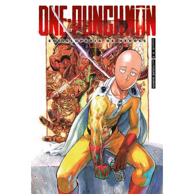 ONE PUNCH MAN ENCICLOPIEDIA DE HEROES