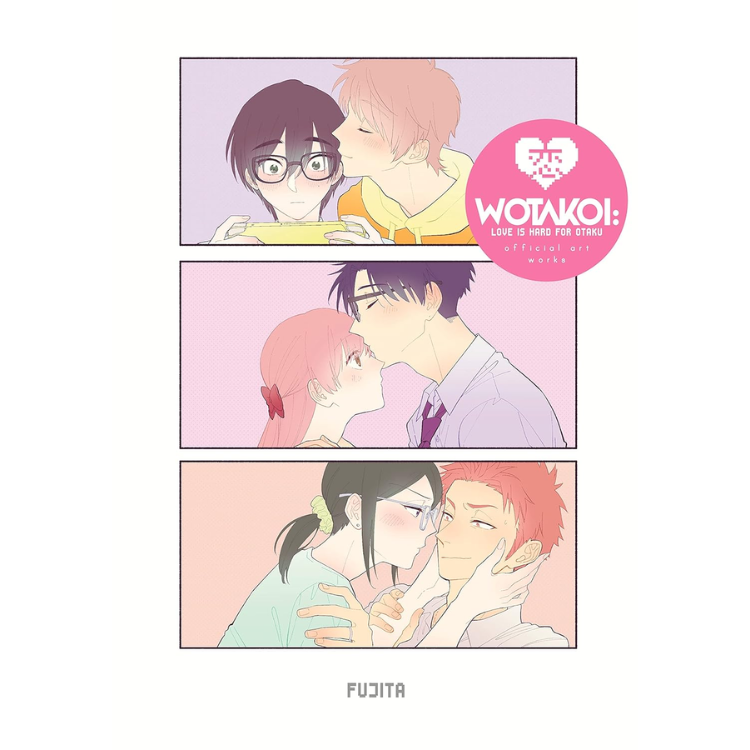 WOTAKOI: EL AMOR ES DIFICIL PARA LOS OTAKUS LIBRO DE ARTE OFICIAL