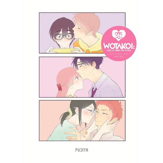 WOTAKOI: EL AMOR ES DIFICIL PARA LOS OTAKUS LIBRO DE ARTE OFICIAL