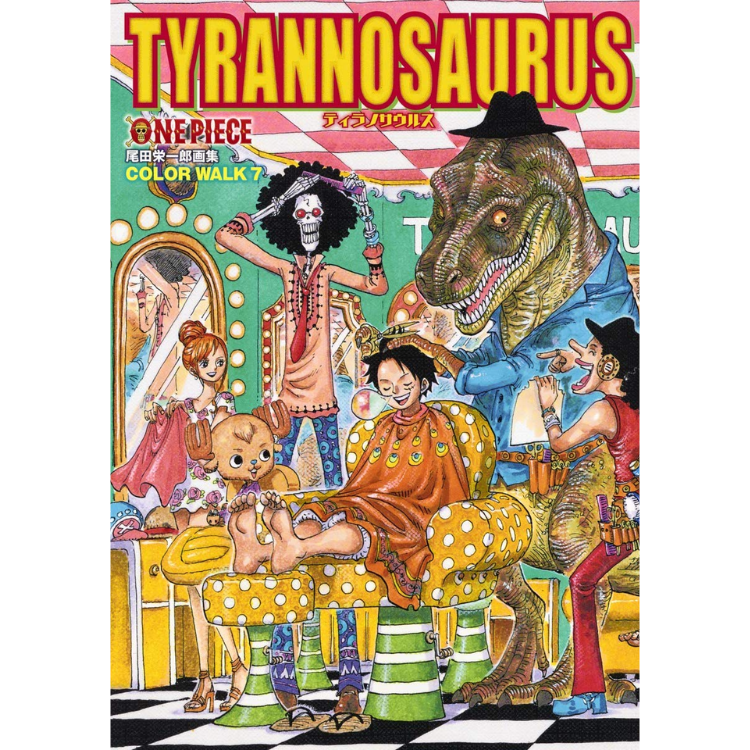 ONE PIECE COLORWALK TYRANNOSAURUS LIBRO DE ARTE