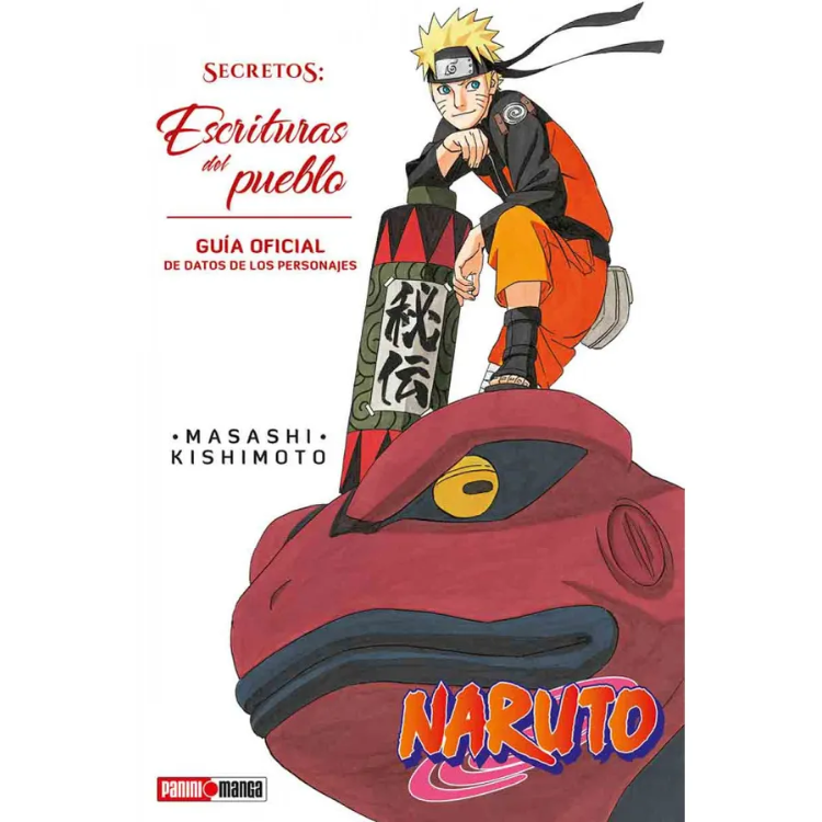 NARUTO GUIA 4 ESCRITURAS DEL PUEBLO