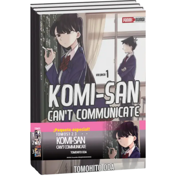 KOMI SAN CANT COMMUNICATE PACK