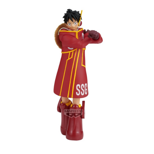 BANPRESTO: ONE PIECE THE SHUKKO  - MONKEY D. LUFFY EGGHEAR VER.