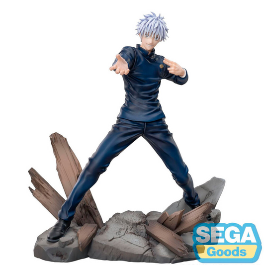 SATORU GOJO JUJUTSU KAISEN FIERCE FIGHTING LUMINASTA SEGA