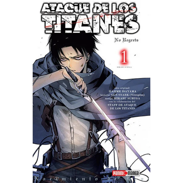 ATAQUE DE LOS TITANES NO REGRETS N.1