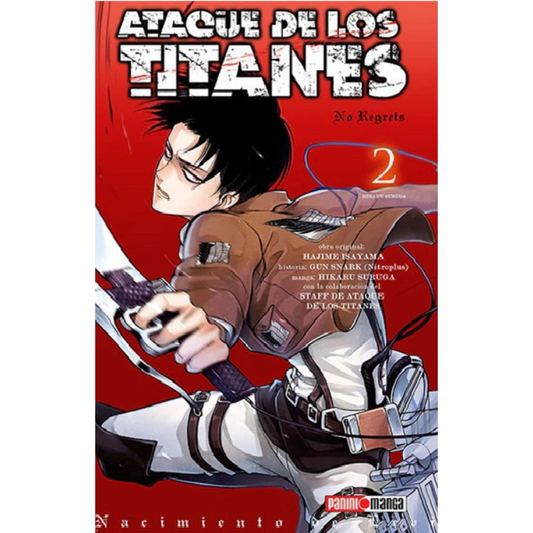 ATAQUE DE LOS TITANES NO REGRETS N.2