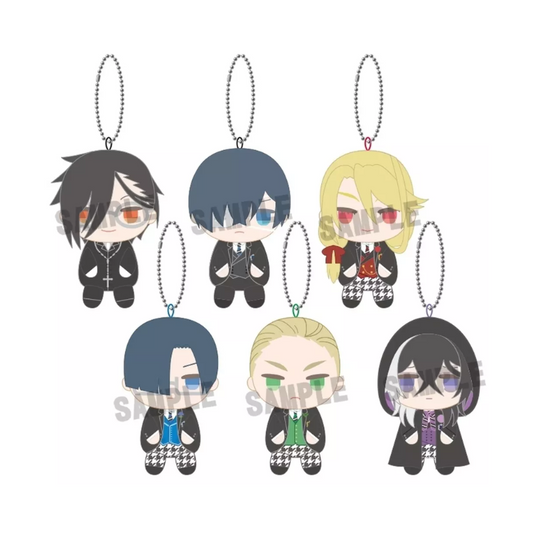 BLACK BUTLER -BOARDING SCHOOL EDITION-: SITTING CLUB PLUSH MASCOT (1 CAJA)