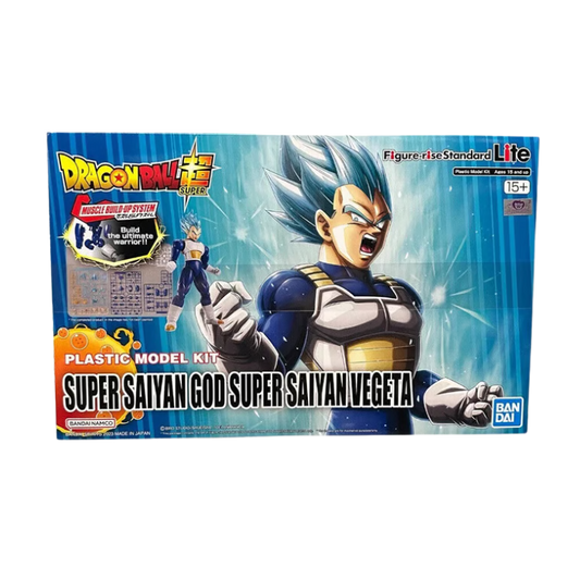 BANDAI DRAGON BALL SUPER SAIYAN GOD SUPER SAIYAN VEGETA MODEL KIT