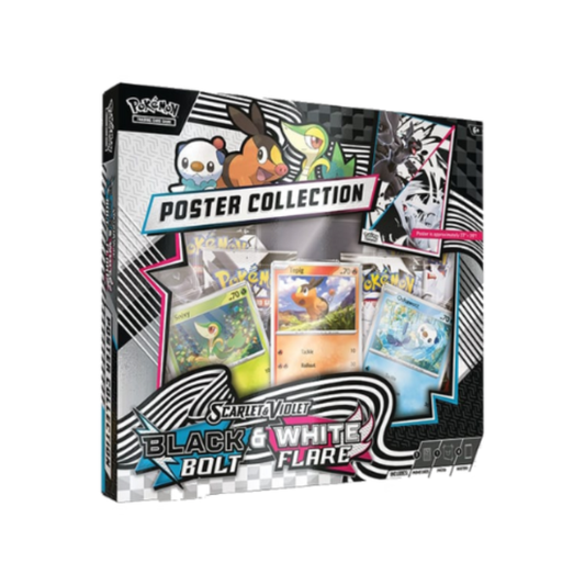 BLACK BOLT & WHITE FLARE - UNOVA POSTER COLLECTION (ESPAÑOL) POKEMON TCG