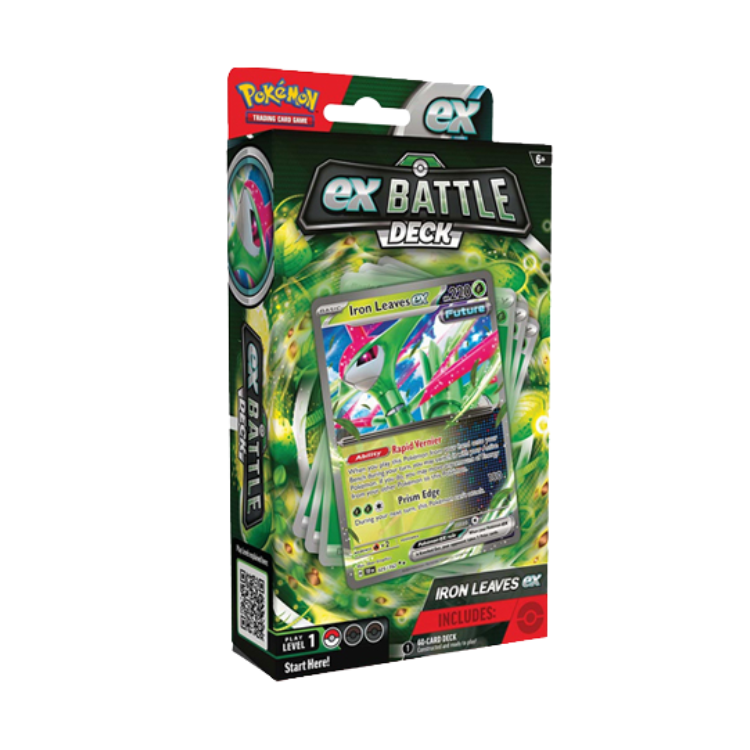 EX BATTLE DECK (IRON LEAVES) INGLES POKEMON TCG
