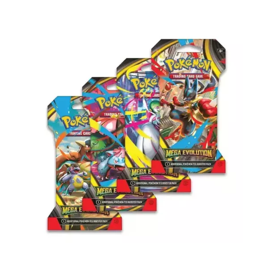 MEGA EVOLUTIONS SLEEVED BOOSTER PACK (ESPAÑOL, 1 UNIDAD) POKEMON TCG