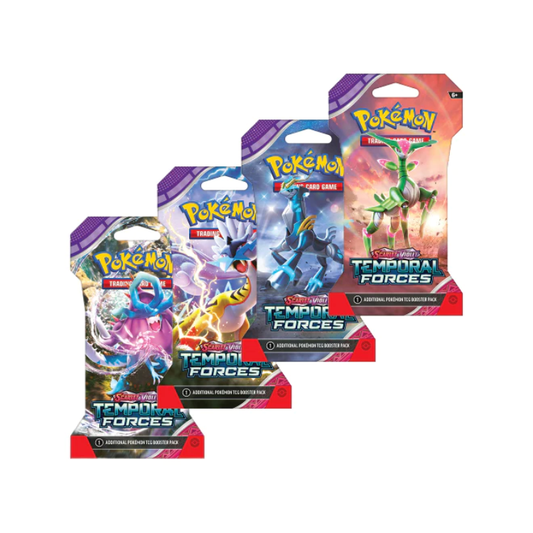 TEMPORAL FORCES SLEEVED BOOSTER PACK (ESPAÑOL, 1 UNIDAD) POKEMON TCG