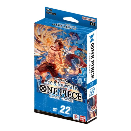 ONE PIECE STARTER DECK ACE Y NEWGATE ST 22 (INGLES, 1 UNIDAD) ONE PIECE TCG