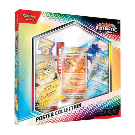 PRISMATIC EVOLUTION POSTER COLLECTION (INGLES, 1 UNIDAD) POKEMON TCG