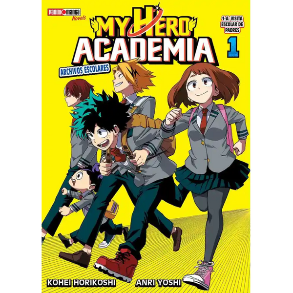 MY HERO ACADEMIA SCHOOL BRIEFS NOVELA N.01