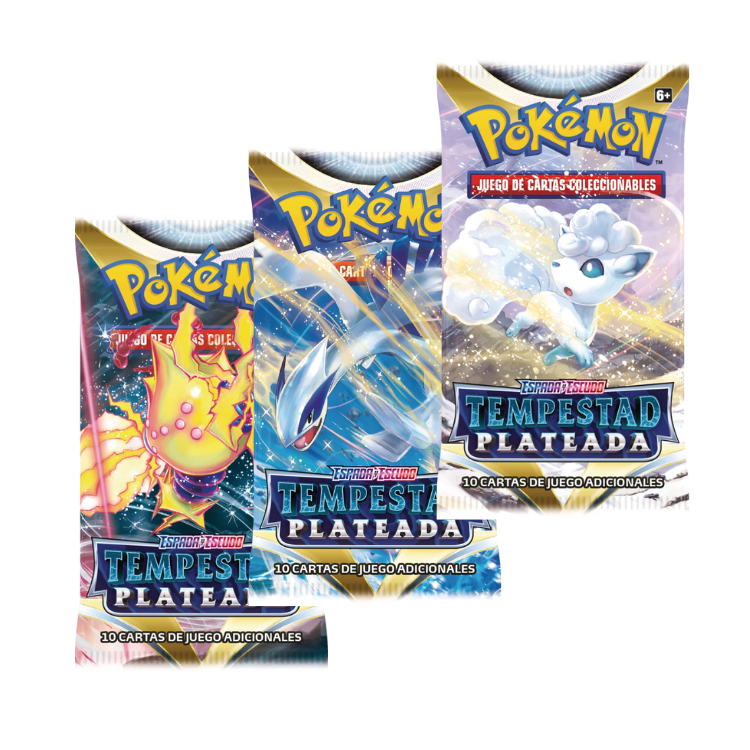 POKÉMON TCG: SILVER TEMPEST BOOSTER PACK (ESPAÑOL) 1 UNIDAD