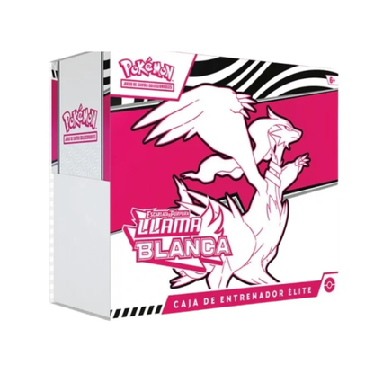 WHITE FLARE SCARLET AND VIOLET  ETB (ESPAÑOL) POKEMON TCG