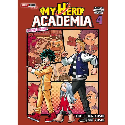MY HERO ACADEMIA SCHOOL BRIEFS NOVELA N.04