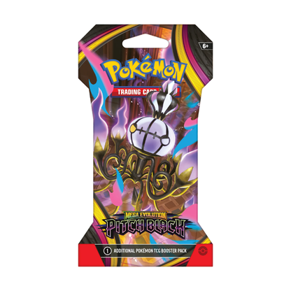POKEMON TCG - PITCH BLACK - SLEEVED BOOSTER PACK (INGLÉS)